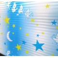 35" Window-blinds look Stars and Moons Window Film